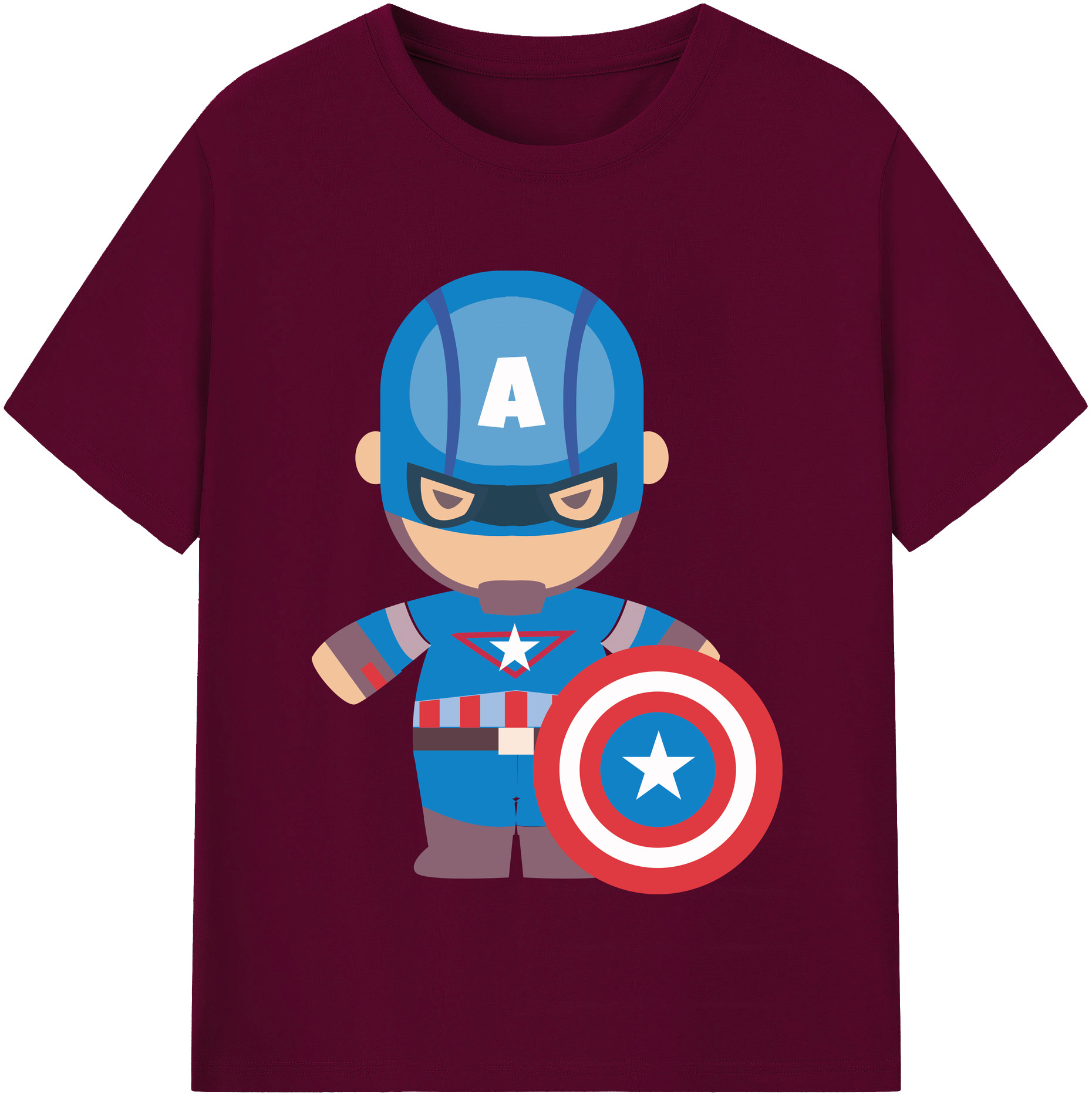 （画像用） アベンジャーズ The Avengers レディースカジュアルプリントTシャツ（綿100％）